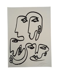 Image 1 of THE WAY WE HOLD EACH OTHER - original 50x70cm