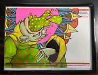 Image 2 of Label 228 Framed  - Untitled 3