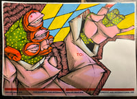 Image 1 of Label 228 Framed  - Untitled 5