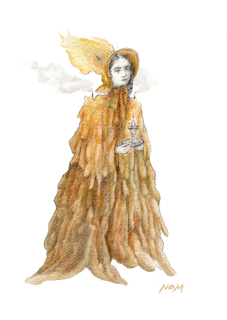 Image of 'Candle' Original Artwork by Nom Kinnear King