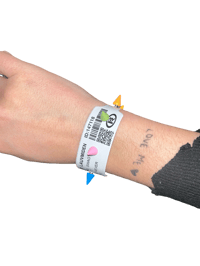 Image 4 of "psykatry" bracelet (with spikes)