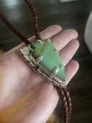 Image 2 of Turquoise Arrowhead Bolo Tie