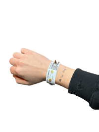 Image 5 of "psykatry" bracelet (with spikes)