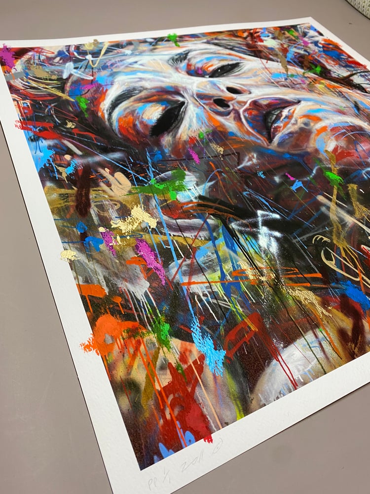 Image of Bride 4 Hand Finished Printers Proof 