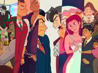 Image 2 of "They're Gay, Your Honor" Ace Attorney Fan Art Book - DIGITAL PDF