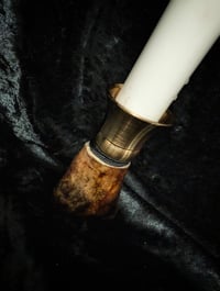 Image 2 of Short candle Human Bone Candleholder 