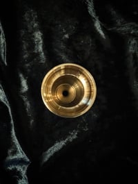 Image 3 of Short candle Human Bone Candleholder 