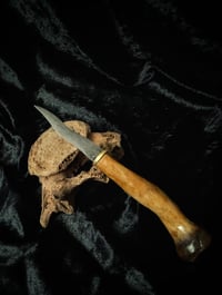 Image 1 of INCANTATION II pocket Ritual Bone Knife