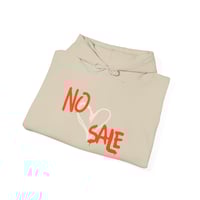 Image 5 of No Sale Graffiti Heart Skull Hoodie 