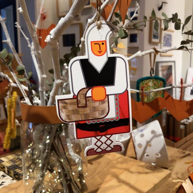 RECORTABLE MARIDOMINIGI OLENTZERO CUT-OUT