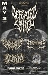 DEFEATED SANITY TICKET TO DINGBATZ SAT MAY 2ND