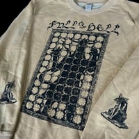 Image 2 of FULL OF HELL "DEMON" CREWNECK SWEATSHIRT