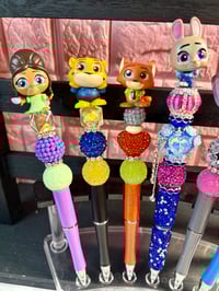 Image 2 of Zootopia Collection  – Handmade & Sparkling beaded pens 