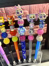 Image 3 of Zootopia Collection  – Handmade & Sparkling beaded pens 