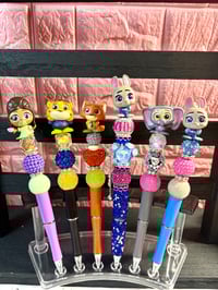Image 1 of Zootopia Collection  – Handmade & Sparkling beaded pens 