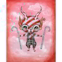 Image 2 of Kandy Krampus, Acrylic Painting