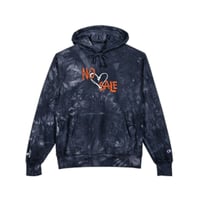 Image 1 of No Sale Embroidered Tie-Dye Hoodie