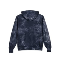 Image 2 of No Sale Embroidered Tie-Dye Hoodie