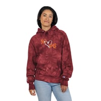 Image 5 of No Sale Embroidered Tie-Dye Hoodie