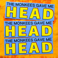 Image 1 of Blue Head 1968 Bumper Sticker