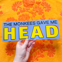 Image 2 of Blue Head 1968 Bumper Sticker