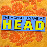 Image 4 of Blue Head 1968 Bumper Sticker