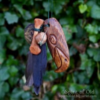 Image 1 of Stonehenge Raven Dream Amulet (DAM695)