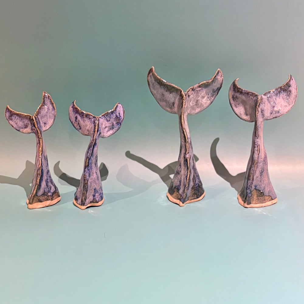 Image of Stormy whale tail