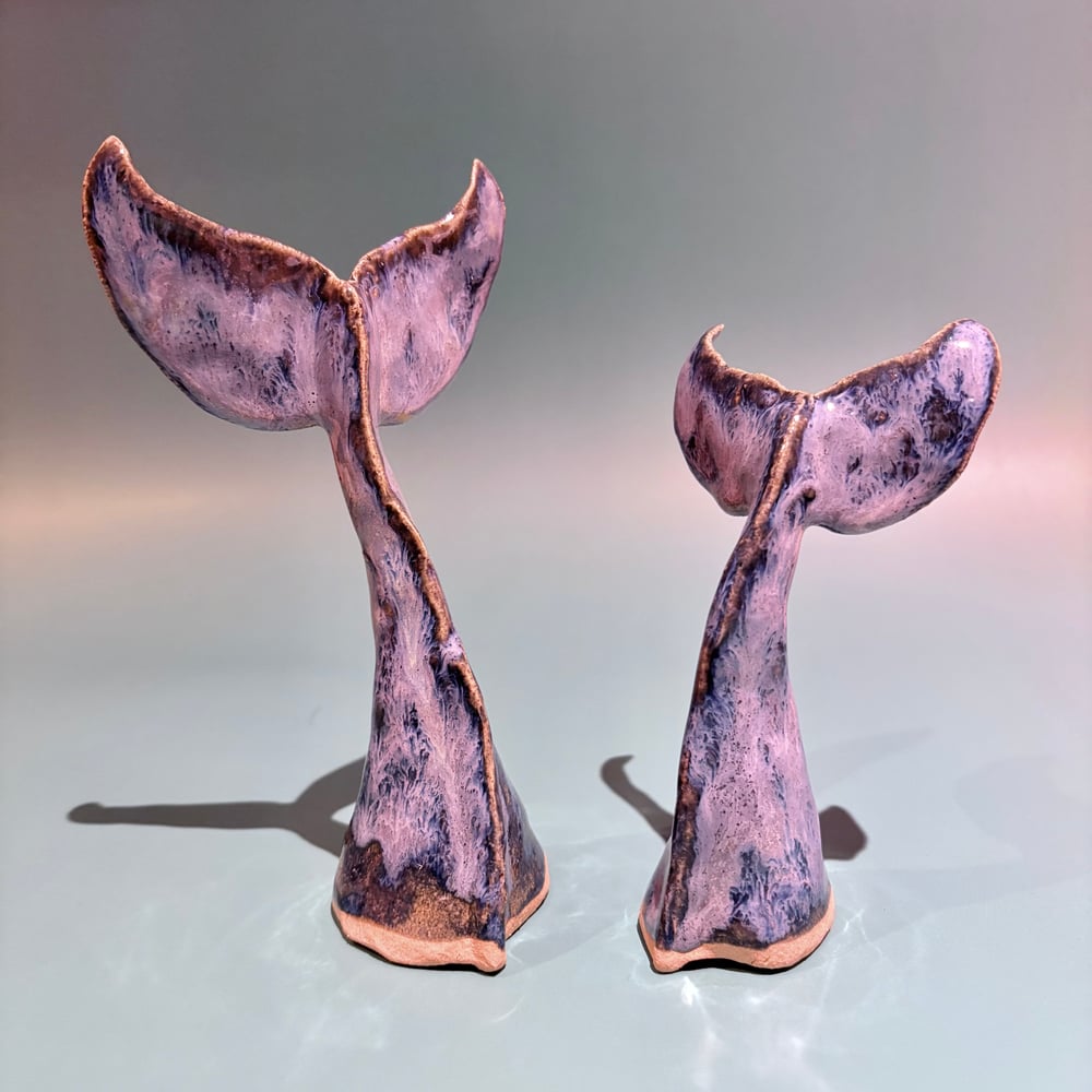 Image of Stormy whale tail