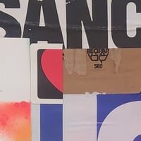 Image 3 of Collage streetart A3 JZatoichi – textures urbaines - 118