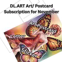 Extra November DL.ART ART/Postcard subscription(
