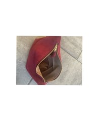 Image 5 of *velvet lined suede pouch