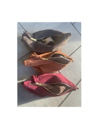 Image 1 of *velvet lined suede pouch