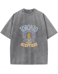 Image 3 of Toronto Sceptres PWHL Acid Wash Tee or Sweatshirt