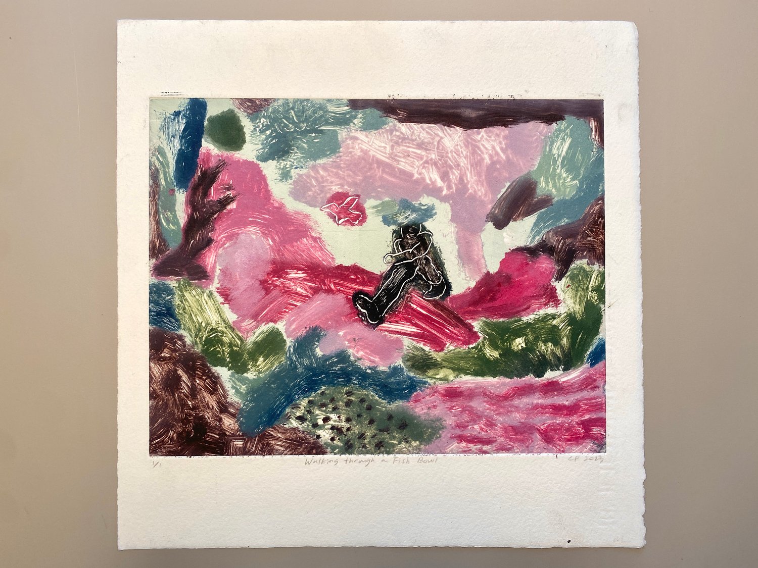 Walking through a fish bowl