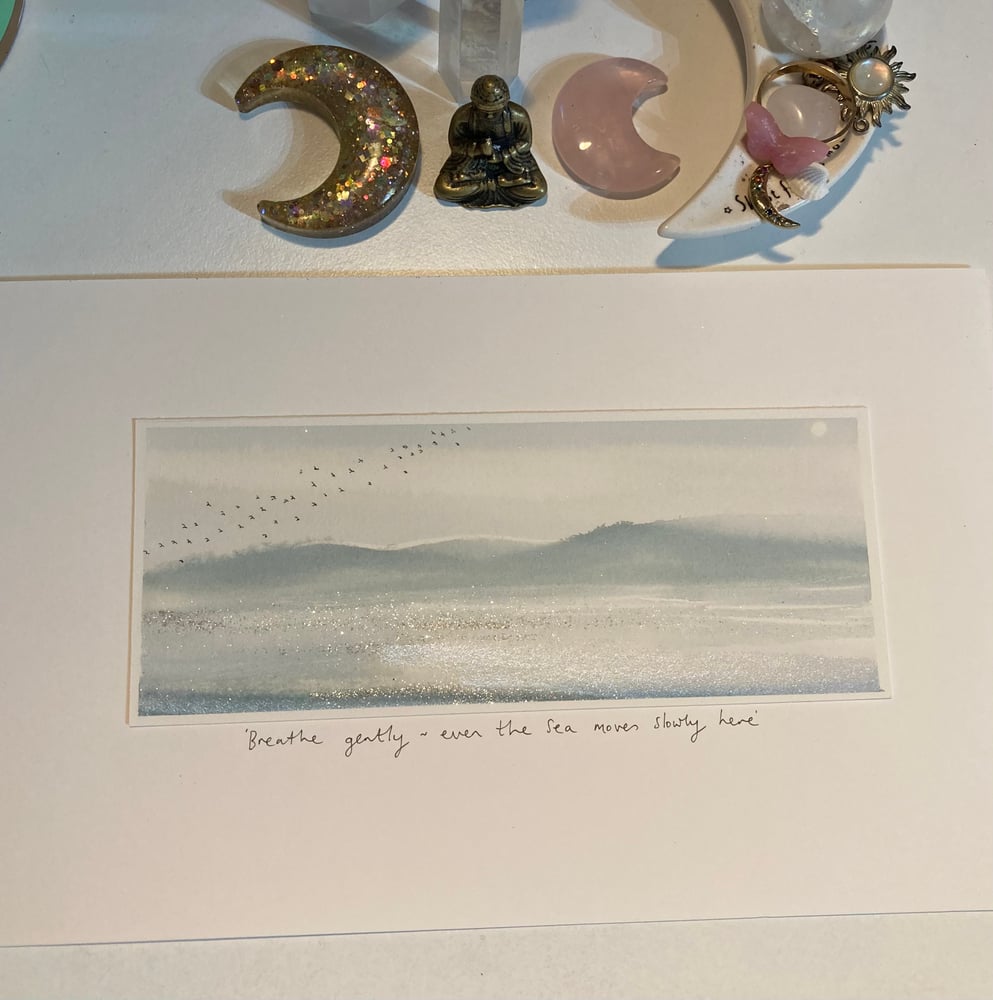 Image of Watercolour painting 🌊⚪️