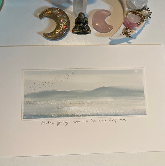 Image of Watercolour painting 🌊⚪️