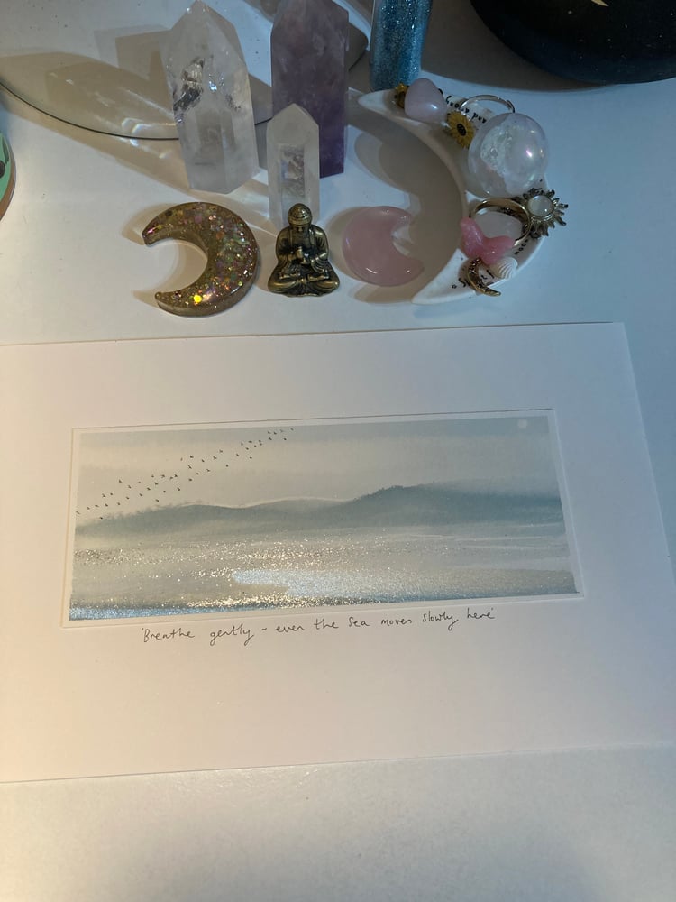 Image of Watercolour painting 🌊⚪️