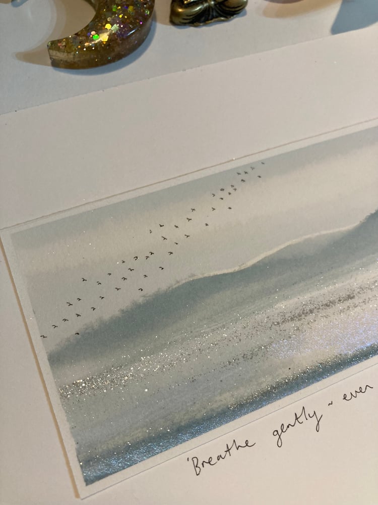 Image of Watercolour painting 🌊⚪️