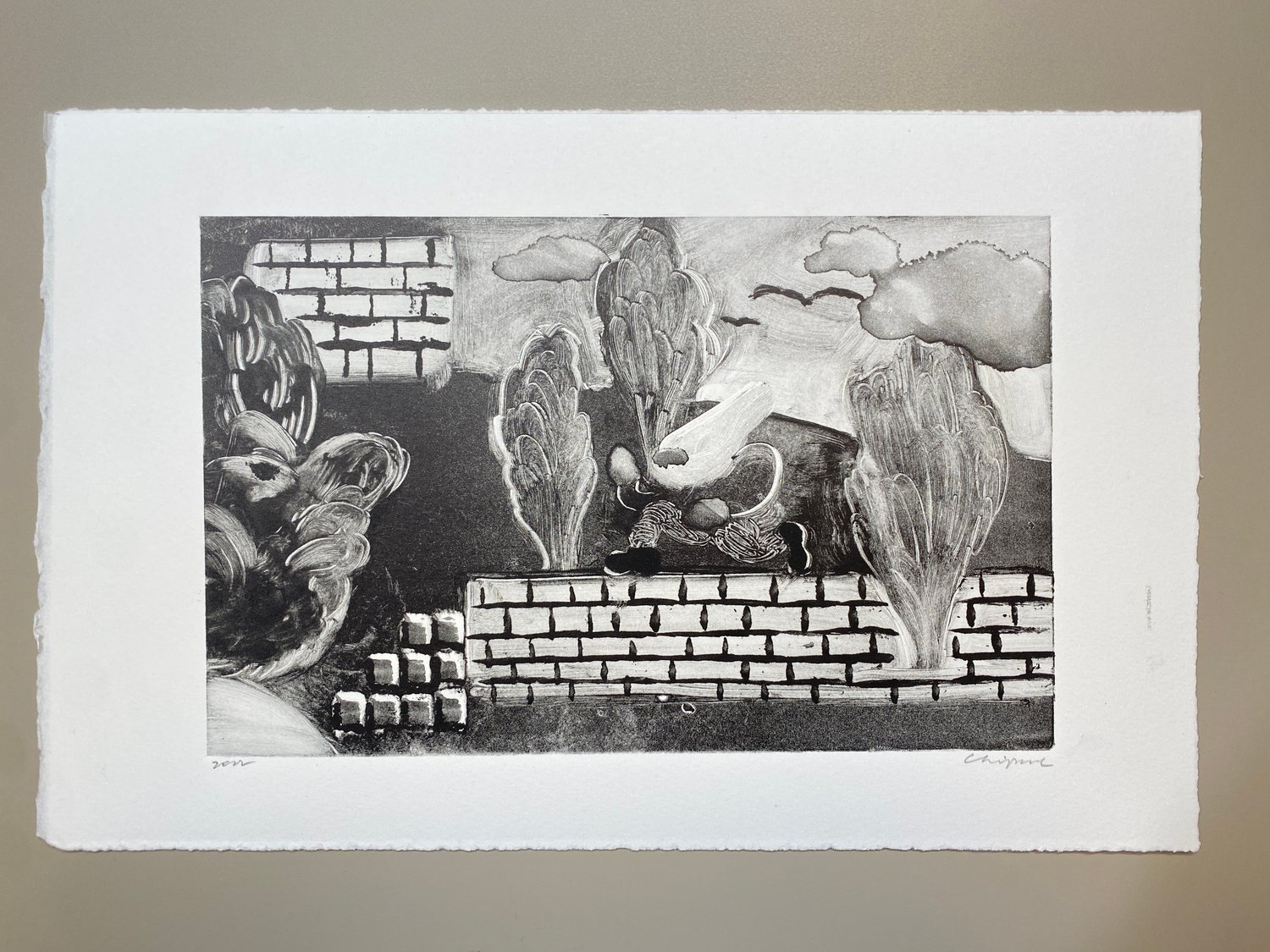 2023 monoprint brick game