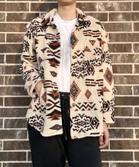 Image 1 of Sherpa Western Jacket (Cream)