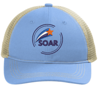 Image 1 of ROE 9 SOAR Embroidered Unstructured Hat