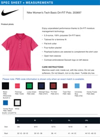 Image 2 of ROE 9 SOAR Embroidered Nike Polo