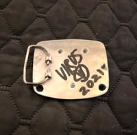 Image 4 of Virus "V" Belt Buckle 2016-2019 For Multiple Bands (3 available)