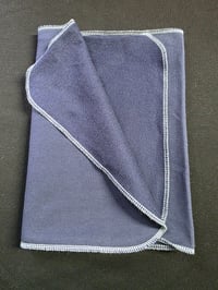 Image 2 of Pure Certified Organic Cotton Headscarf in Navy