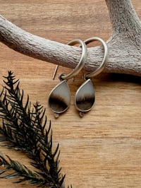 Image 3 of Dendritic agate hoops