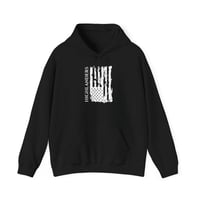 Image 1 of Highlanders Distressed Flag Hoodie — Vintage American Flag & "HIGHLANDERS" Design-46e7122c