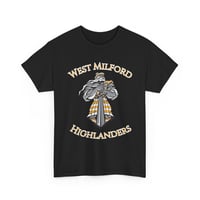 Image 3 of Highlander Crest T‑Shirt — West Melton & The Highlanders Graphic Tee-d830361d