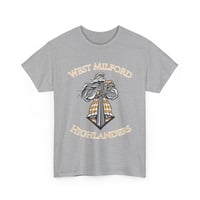 Image 5 of Highlander Crest T‑Shirt — West Melton & The Highlanders Graphic Tee-d830361d