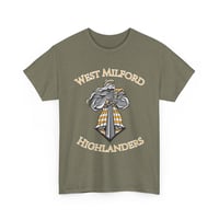 Image 6 of Highlander Crest T‑Shirt — West Melton & The Highlanders Graphic Tee-d830361d